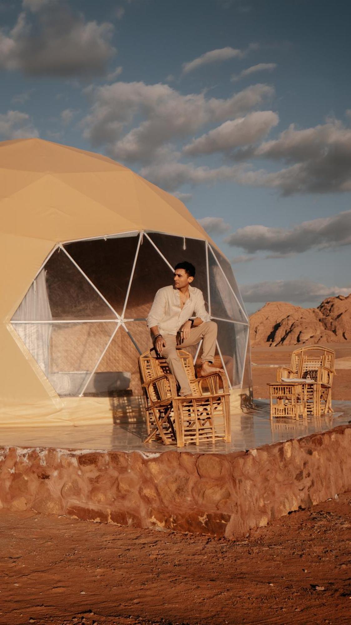 Wadi Rum Stargazing Camp Bagian luar foto